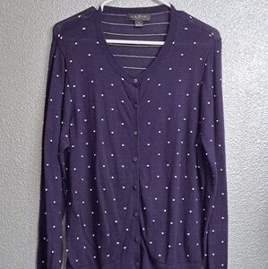 August Silk Heritage Cardigan Size XL